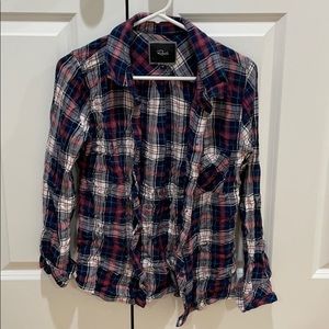 Rails flannel shirt, size medium